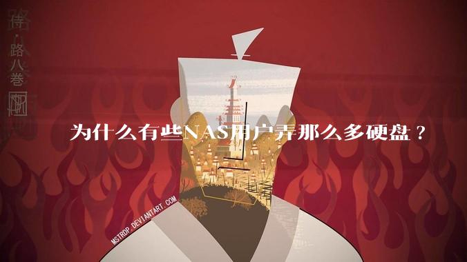 为什么有些NAS用户弄那么多硬盘?